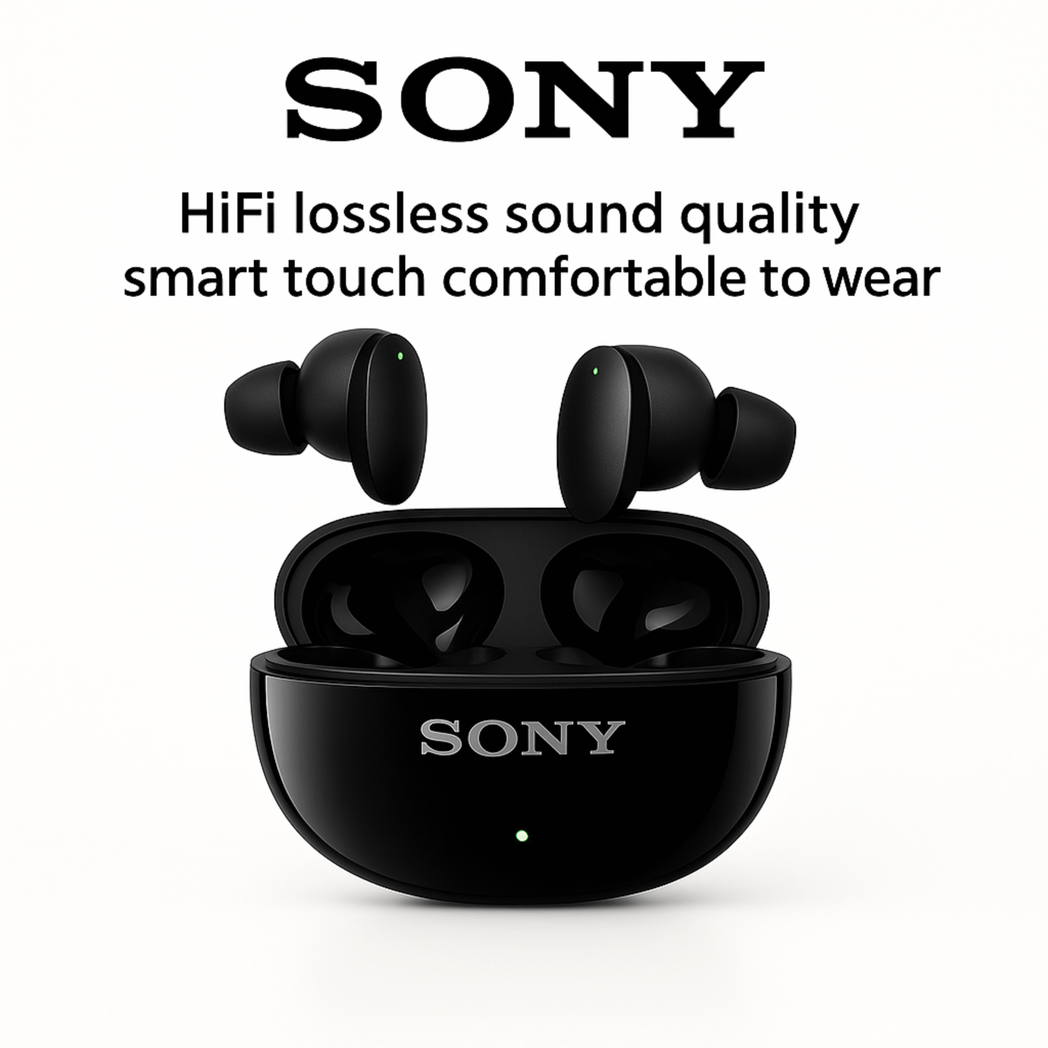 Sony S90 Bluetooth 5.3 Earbuds – HiFi Sound, Long Battery, Noise Cancelling - Shantechs