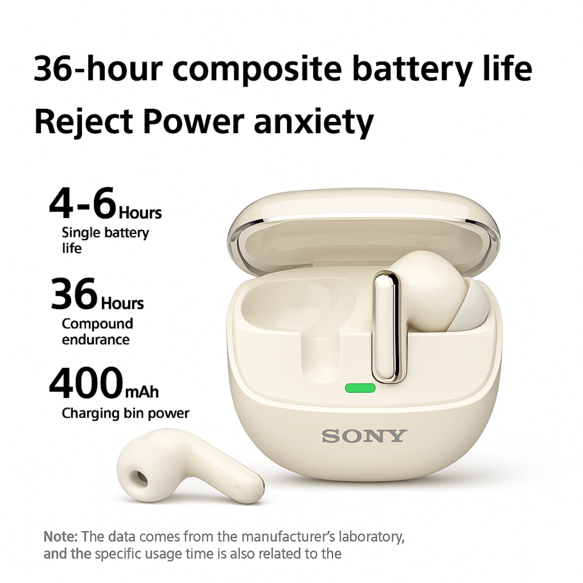 Sony S17 Wireless Earbuds – ANC, Bluetooth 5.3, 36h Battery Life | HiFi Sound & Calls - Shantechs