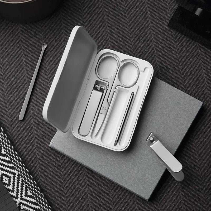 Xiaomi Mijia 5-in-1 Nail Care Kit – Clippers, File & Earpick Set