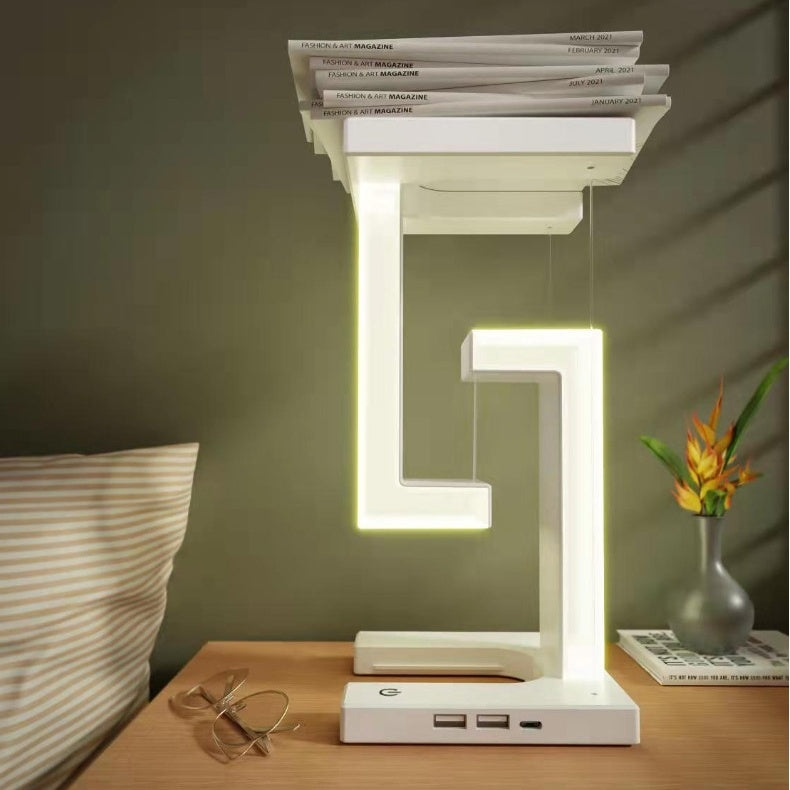 Floating Wireless Charging Lamp