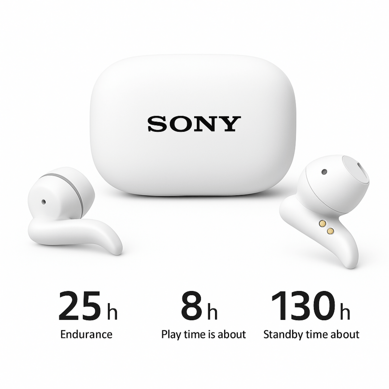 Sony SleepFit Wireless Earbuds – Bluetooth 5.3, 25h Battery, Side-Sleep Comfort | Sleep & Sport - Shantechs