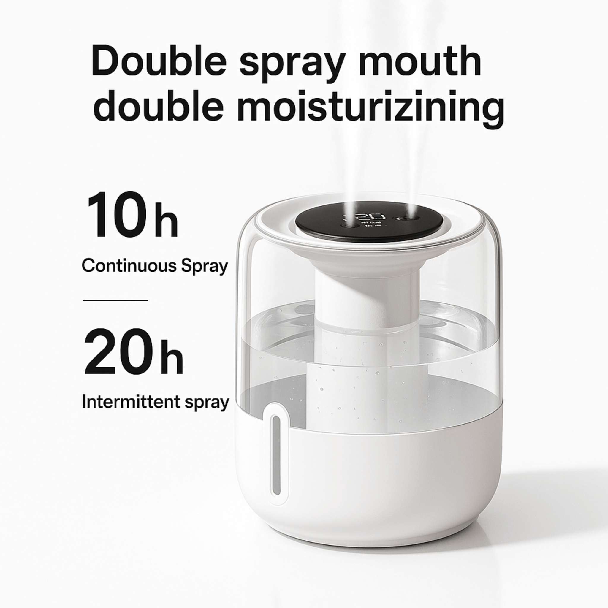 Xiaomi MIJIA 6.8L USB Humidifier – Dual Spray & Night Light - Shantechs