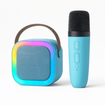 K12 Portable Karaoke Machine – Bluetooth 5.3 PA Speaker with Wireless Mics for Home & Kids
