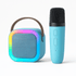 K12 Portable Karaoke Machine – Bluetooth 5.3 PA Speaker with Wireless Mics for Home & Kids