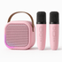 K12 Portable Karaoke Machine – Bluetooth 5.3 PA Speaker with Wireless Mics for Home & Kids