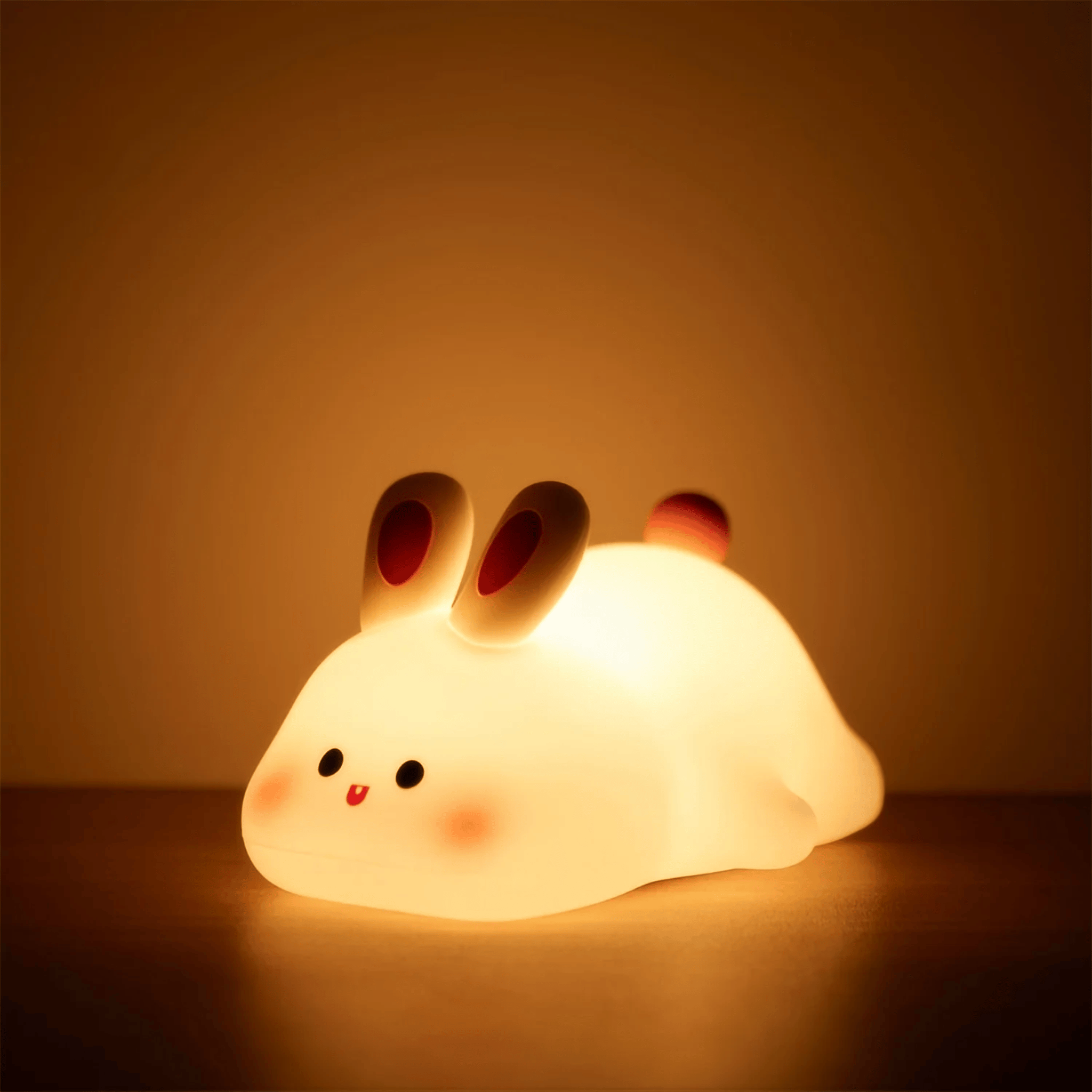 Animal LED Night Light – Touch Control, USB Rechargeable, 3 Brightness Levels | Kids Room Decor - Shantechs
