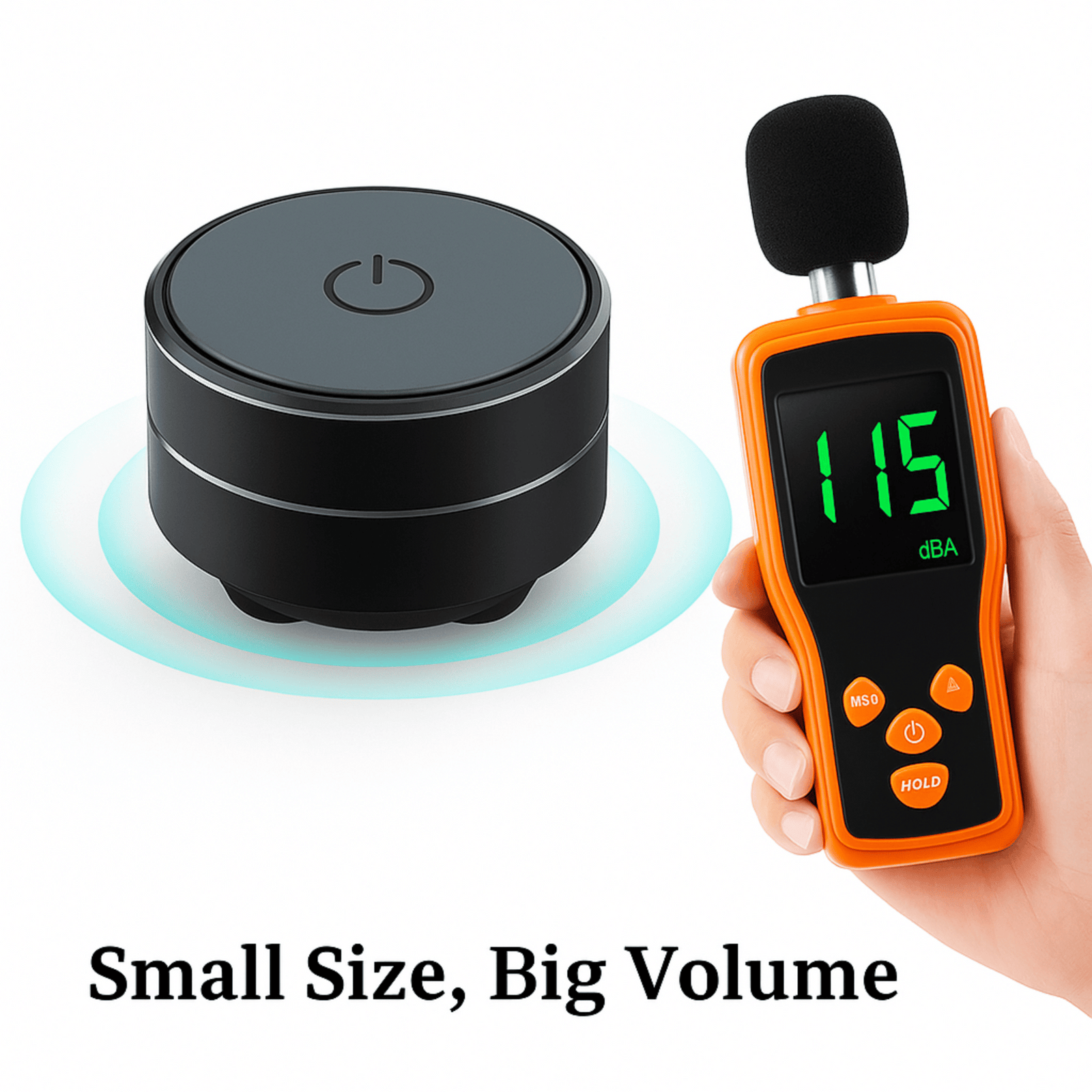 Mini Bone Conduction Bluetooth Speaker – Portable Wireless Metal Vibration Audio