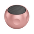 Mini Metallic Bluetooth Speaker – TWS Stereo Portable Subwoofer