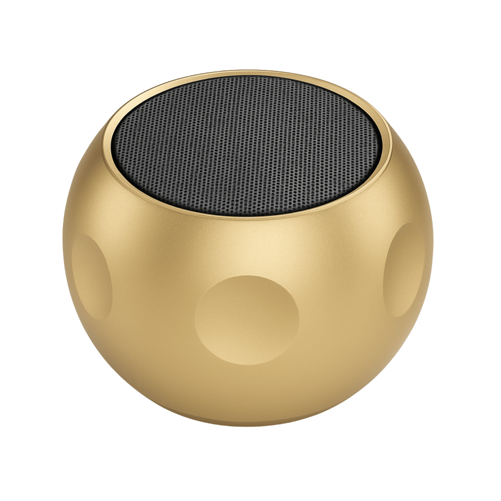 Mini Metallic Bluetooth Speaker – TWS Stereo Portable Subwoofer